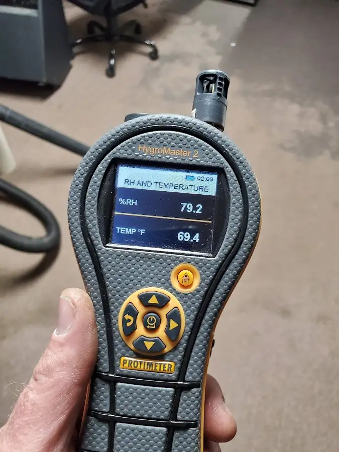 Moisture meter humidity assessment for Fire & Smoke Damage Restoration in Yreka